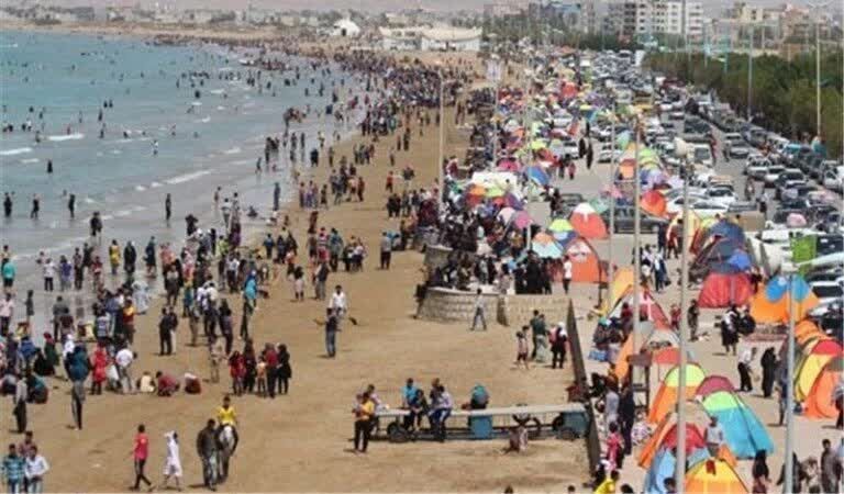 ورود ۱ میلیون و ۲۰۰ هزار گردشگر به بوشهر از ابتدای تعطیلات نوروز تاکنون