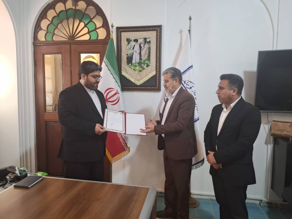 انتصاب دستیار مدیرکل میراث‌فرهنگی، گردشگری و صنایع‌دستی و مسول هماهنگی امور شهرستانها در استان بوشهر