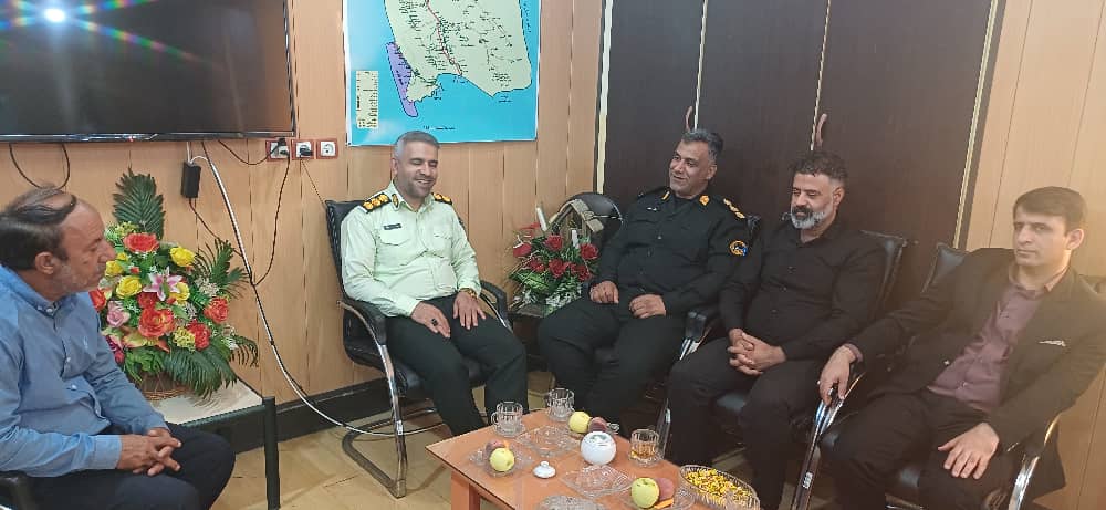 برگزاری نشست مشترک یگان حفاظت میراث فرهنگی استان بوشهر و فرماندهی انتظامی شهرستان دشتی